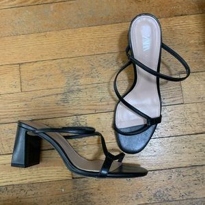 Zara strappy mules